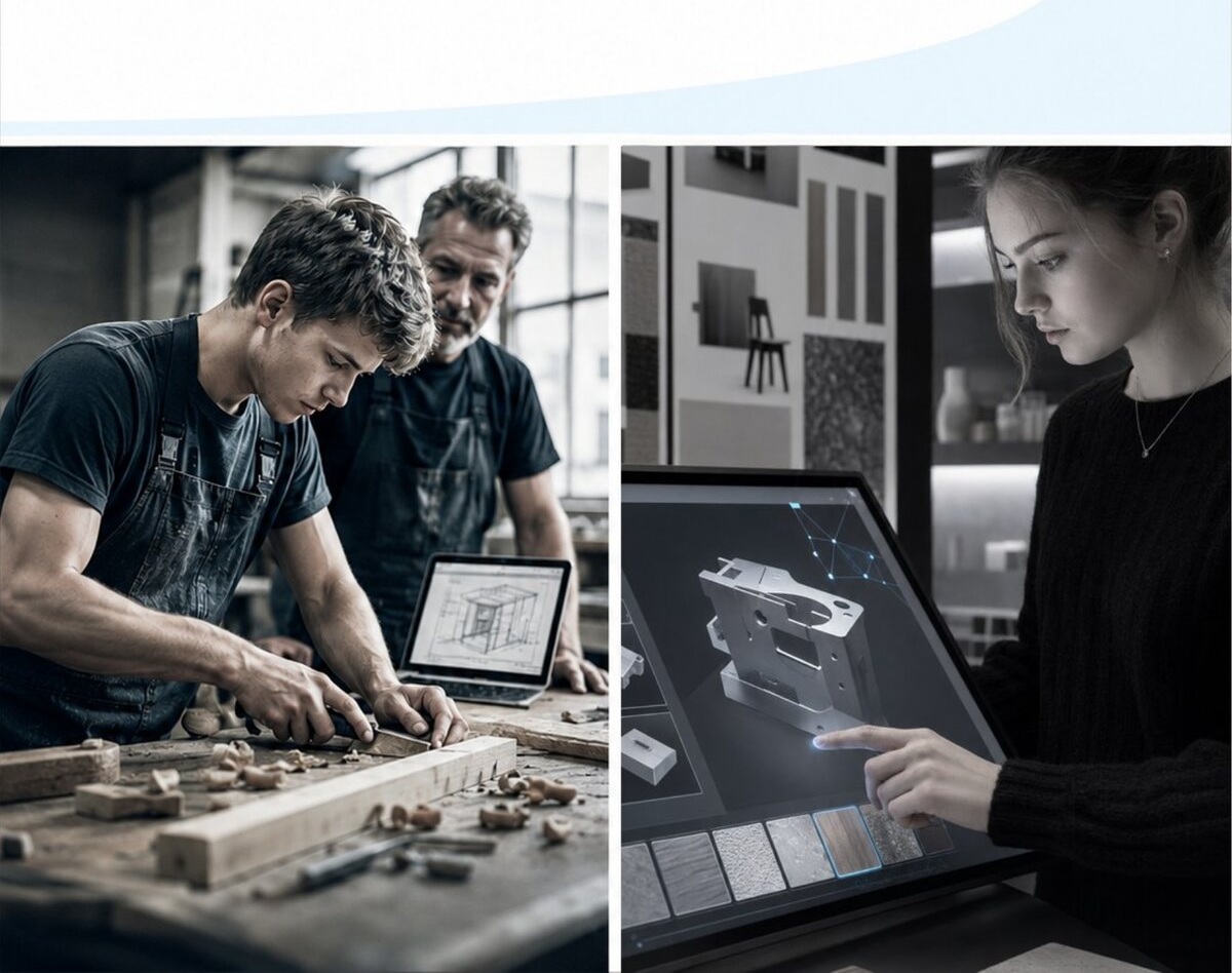 Handwerk und digitale Gestaltung